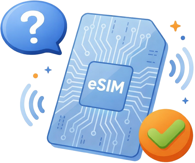Ilustración de eSIM